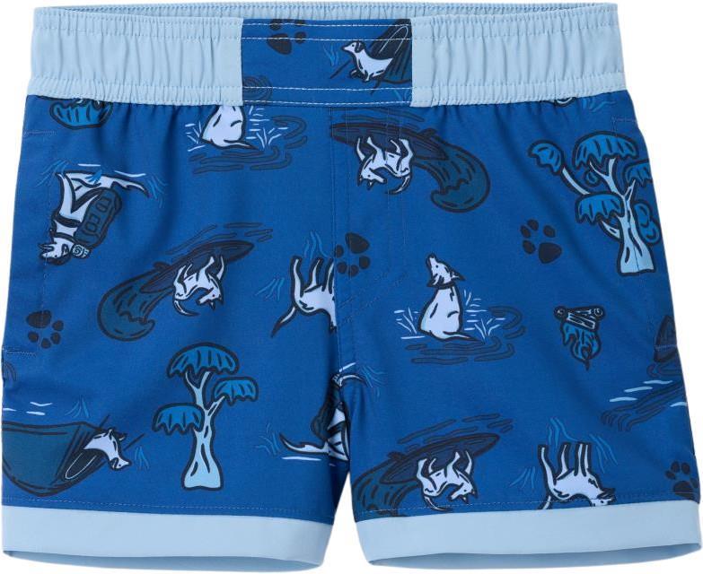 Sandy Shores Boardshorts - Toddler Boys - mountain blue trail tails / ripple blue 1