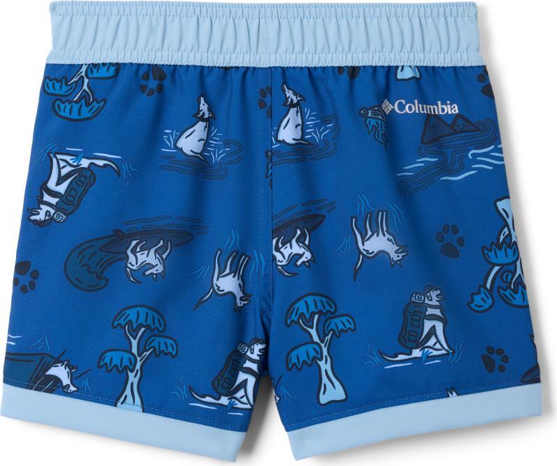 Sandy Shores Boardshorts - Toddler Boys - mountain blue trail tails / ripple blue 1