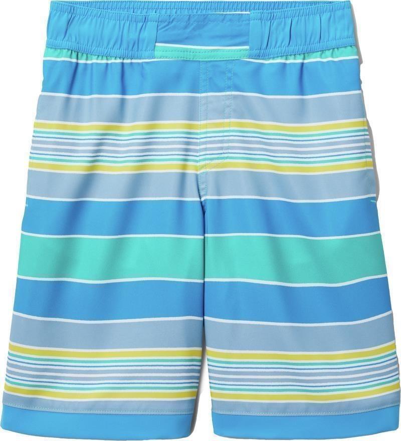 Sandy Shores Boardshorts - Youth Boys - bright aqua danby stripe / compass blue 1