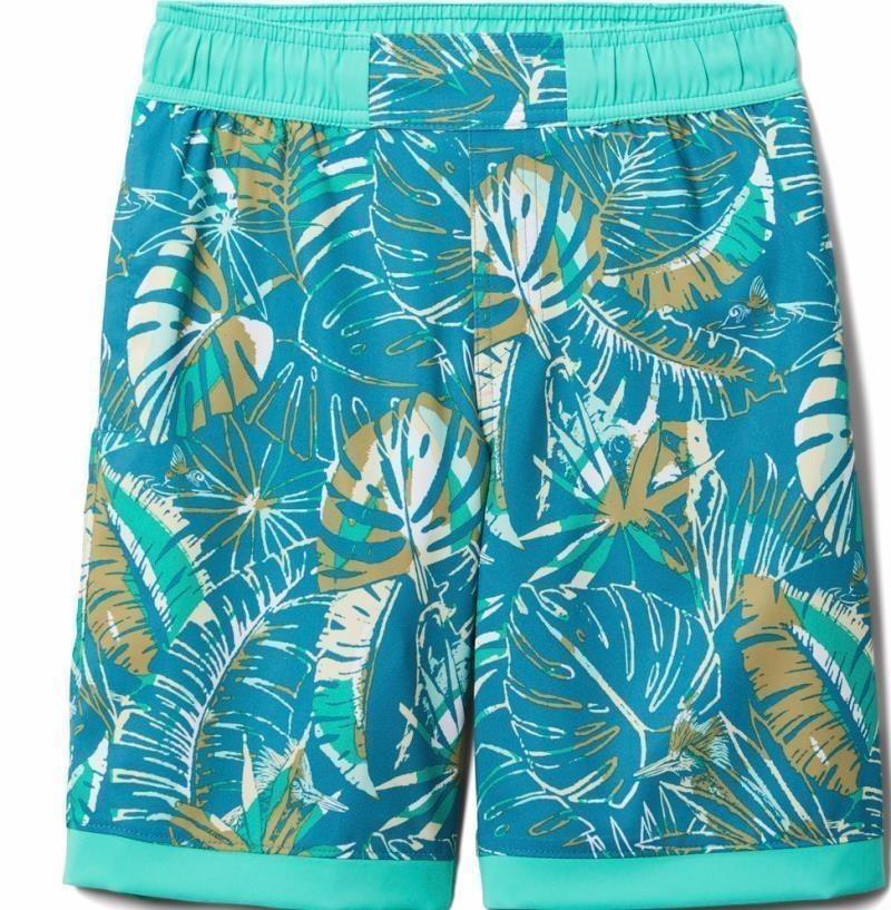 Sandy Shores Boardshorts - Youth Boys - deep marine king palms 1