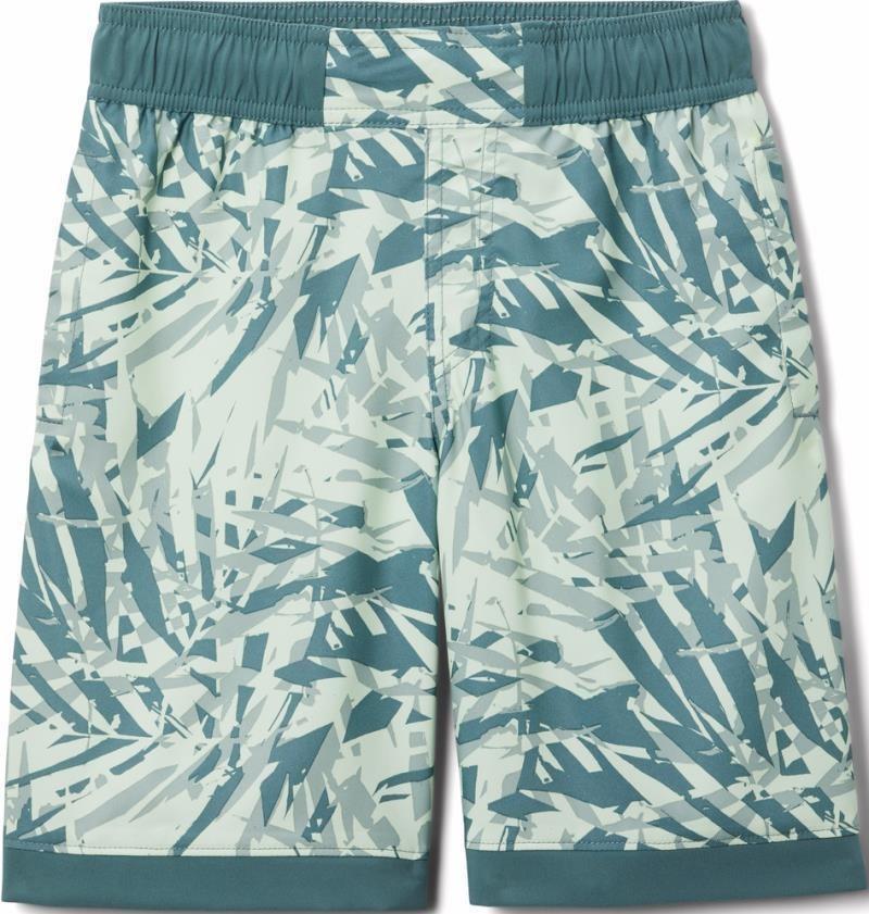 Sandy Shores Boardshorts - Youth Boys - metal dye palms tonal / metal 1