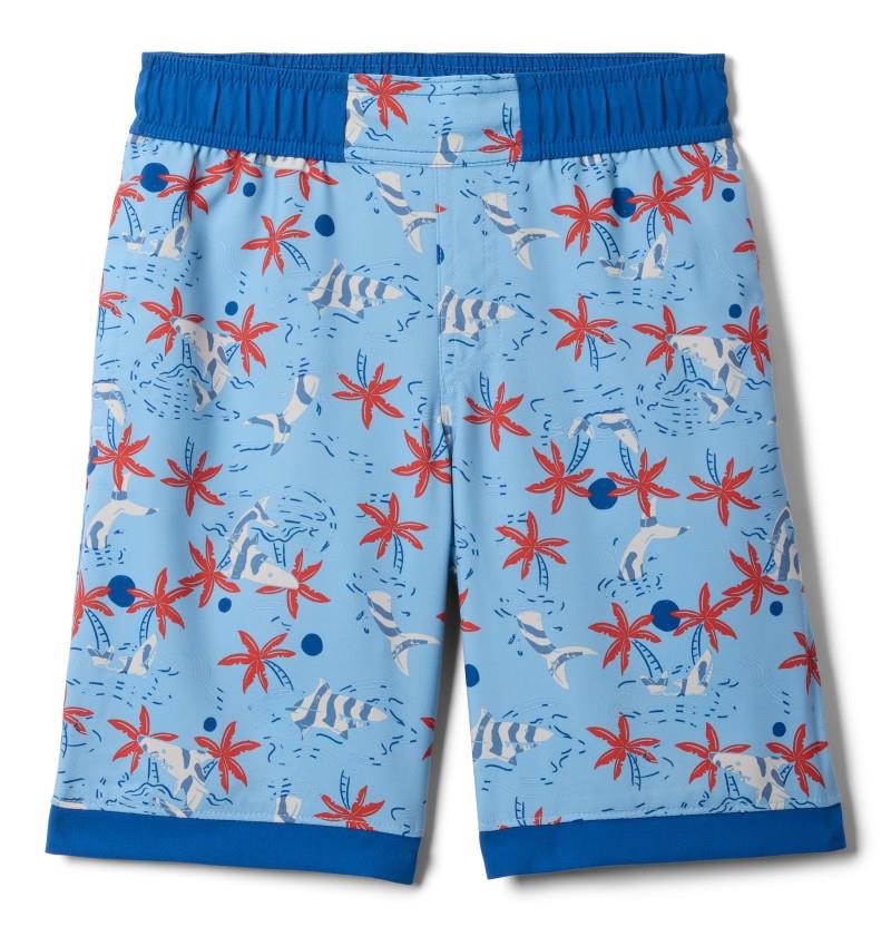 Sandy Shores Boardshorts - Youth Boys - ripple blue sharktime / mountain blue 1