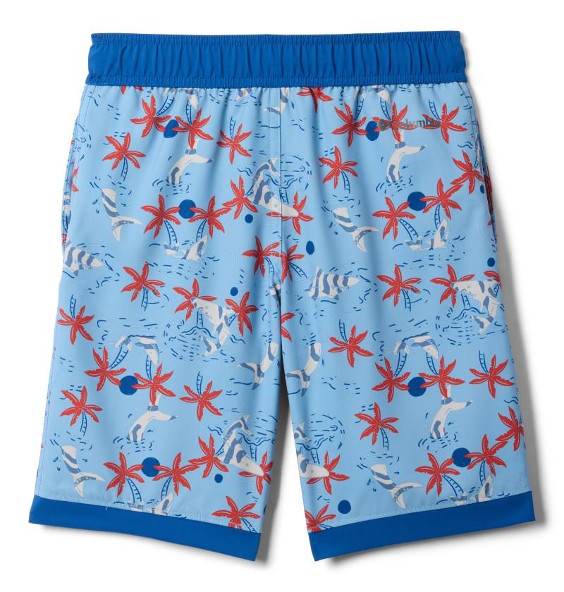Sandy Shores Boardshorts - Youth Boys - ripple blue sharktime / mountain blue 1