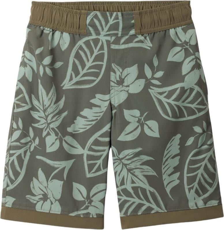 Sandy Shores Boardshorts - Youth Boys - stone green pasteled tonal 1