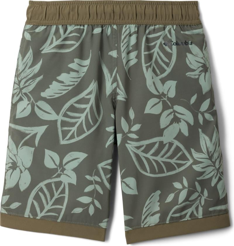 Sandy Shores Boardshorts - Youth Boys - stone green pasteled tonal 1