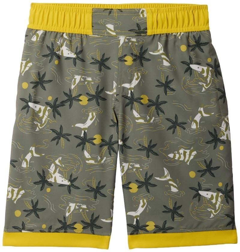 Sandy Shores Boardshorts - Youth Boys - stone green sharktime / antique moss 1