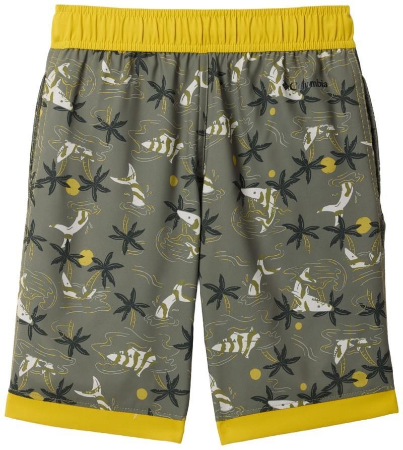 Sandy Shores Boardshorts - Youth Boys - stone green sharktime / antique moss 1