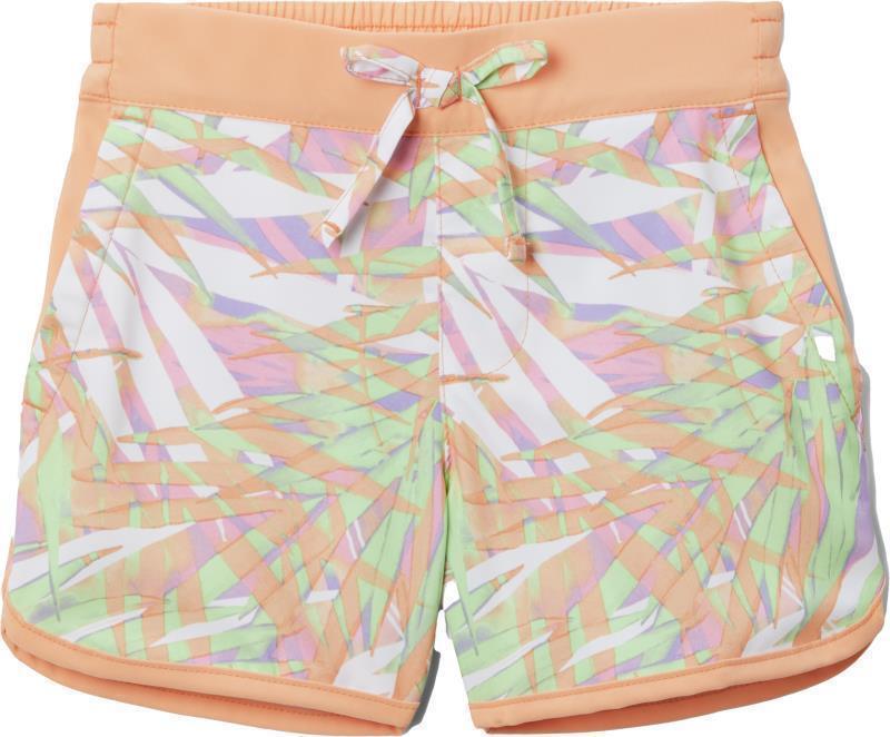 Sandy Shores Boardshort - Toddler Girls - Peach Dye Palms Tonal / Peach 1