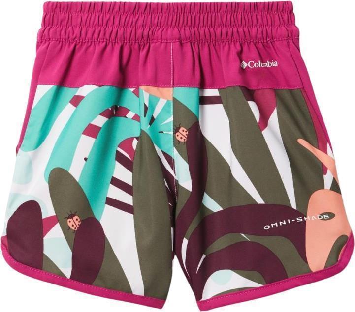 Sandy Shores Boardshort - Toddler Girls - White In The Leaves 2