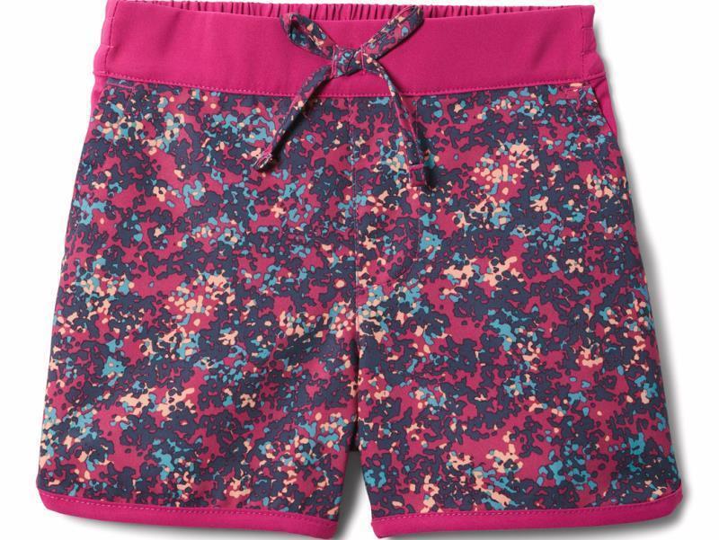 Sandy Shores Boardshort - Toddler Girls - Wild Fuchsia Dotty Disguise 1