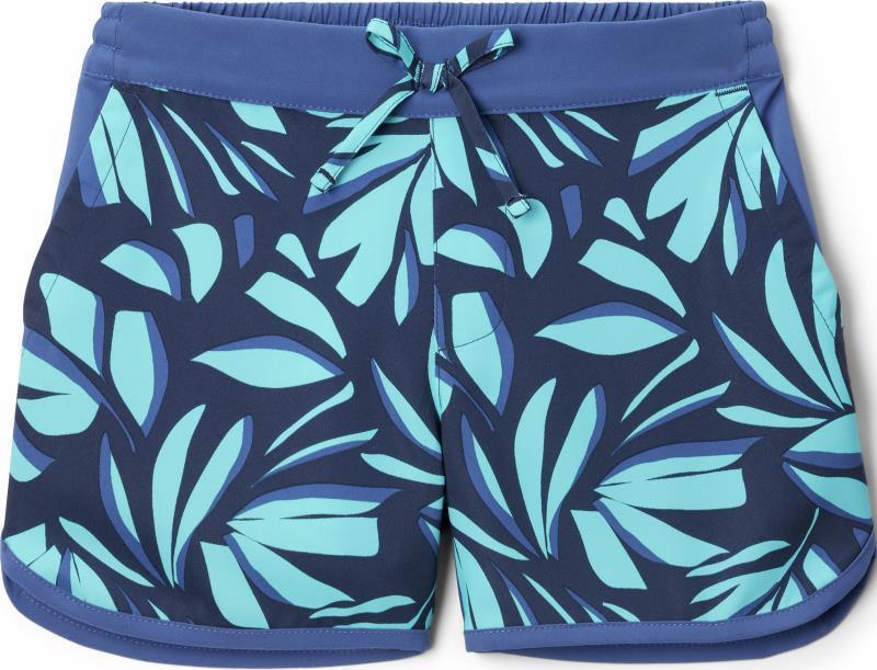 Sandy Shores Boardshort - Youth Girls - Aquamarine Areca / Eve 1