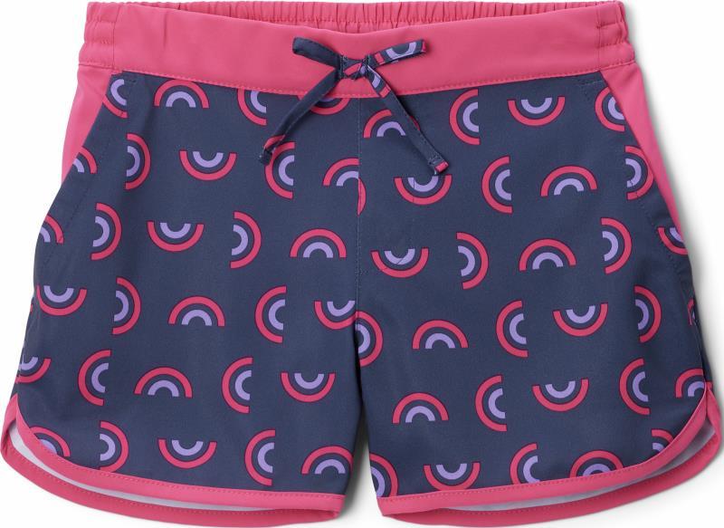 Sandy Shores Boardshorts - Toddler Girls - nocturnal rainbowy / ultra pink 1
