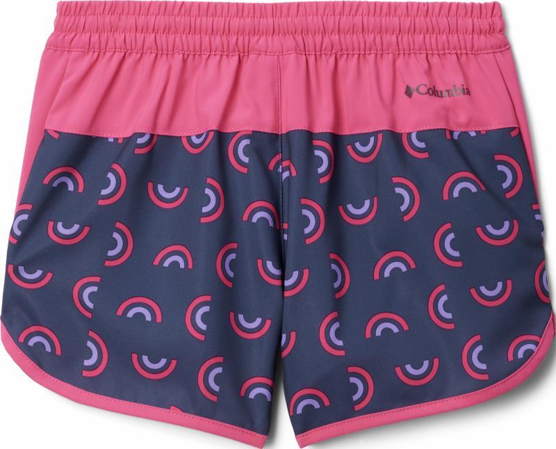 Sandy Shores Boardshorts - Toddler Girls - nocturnal rainbowy / ultra pink 1