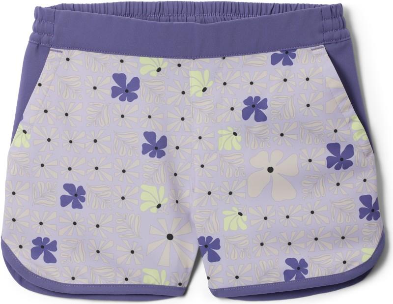 Sandy Shores Boardshorts - Youth Girls - lavender pearl sunbursts / stormwatch 1