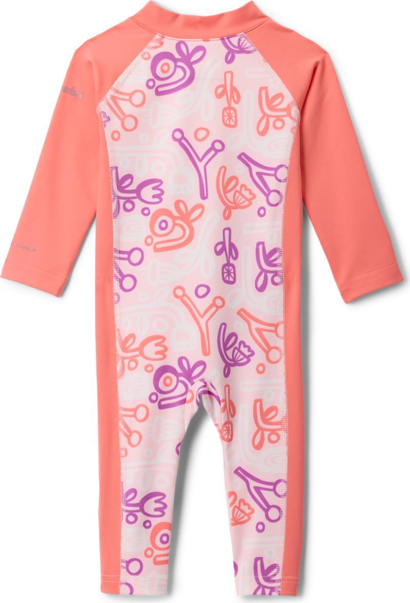 Sandy Shores II Sunsuit - Infant - satin pink marker made / hot coral 1