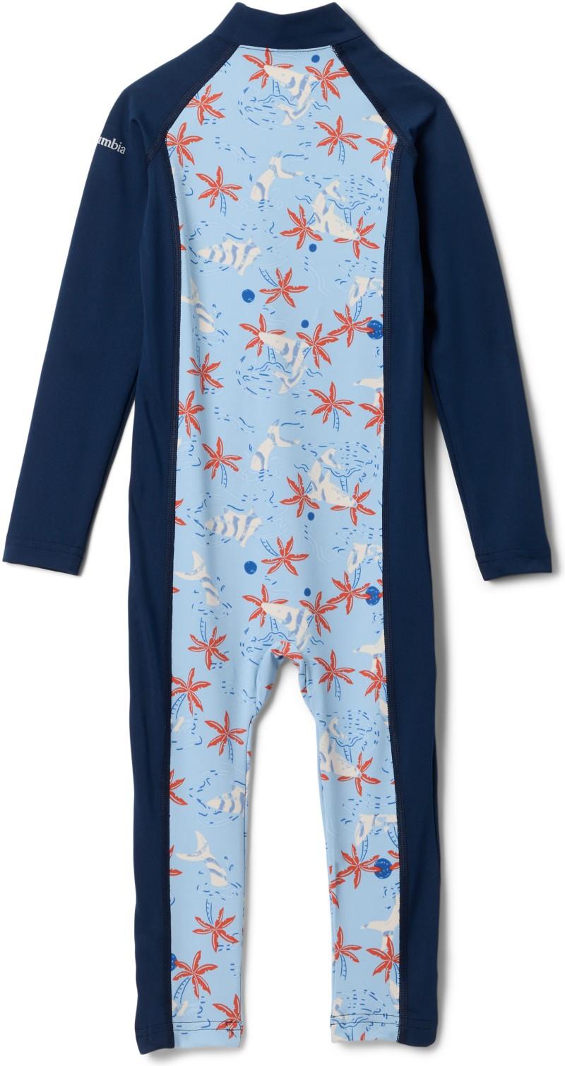 Sandy Shores II Sunsuit - Toddler - ripple blue sharktime / collegiate navy 1