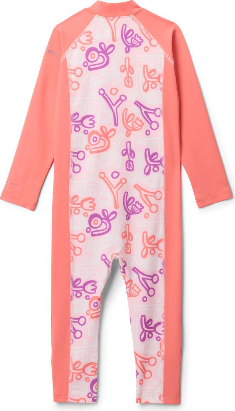 Sandy Shores II Sunsuit - Toddler - satin pink marker made / hot coral 1