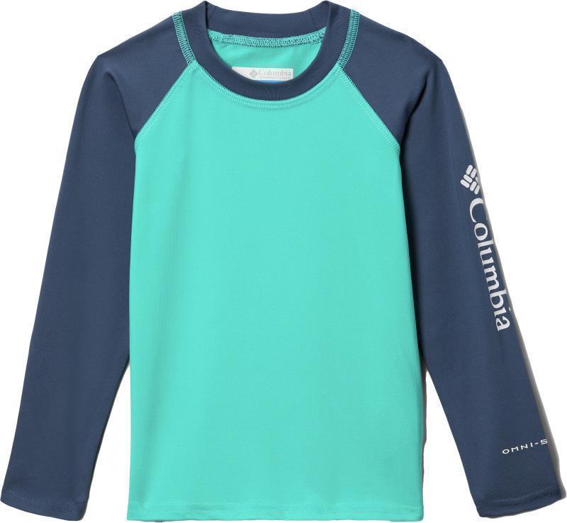 Sandy Shores LS Sunguard - Toddler - Bright Aqua / Dark Mountain 1