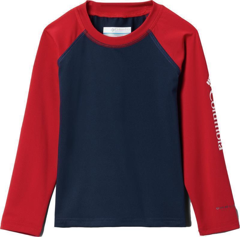 Sandy Shores LS Sunguard - Toddler - Collegiate Navy / Mountain Red 1