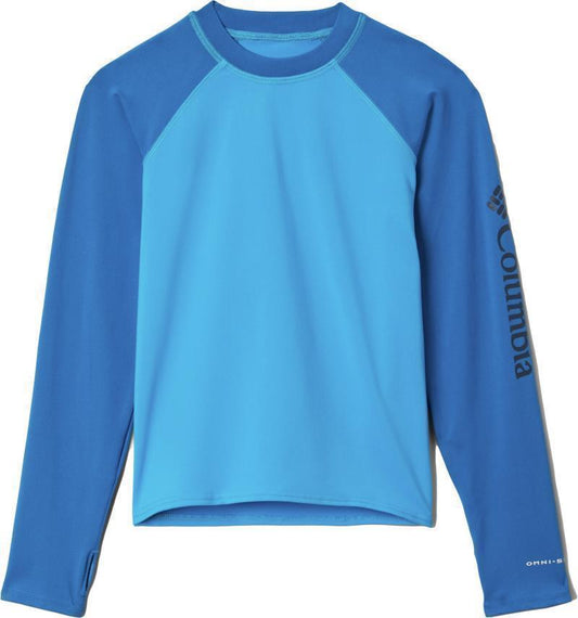 Sandy Shores LS Sunguard - Youth - Compass Blue / Bright Indigo 1