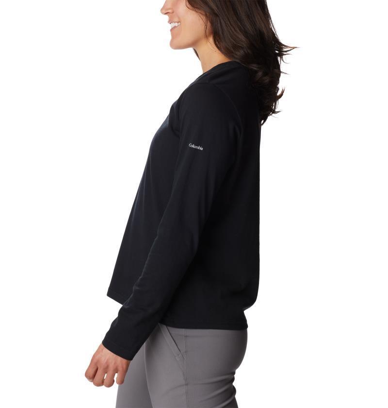 Saphire Point LS Tee - Womens - Black 4