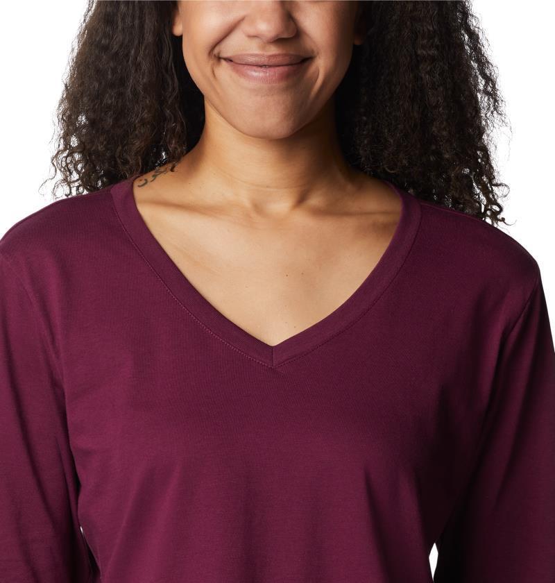 Saphire Point LS Tee - Womens - Marionberry 5