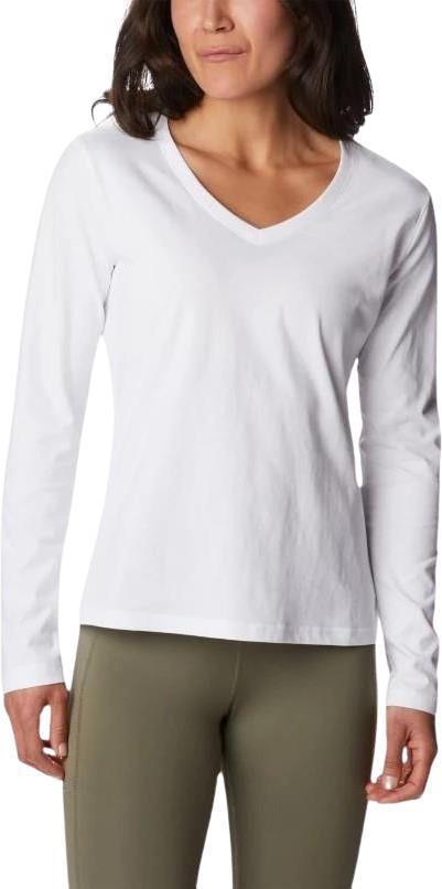 Saphire Point LS Tee - Womens - White 1