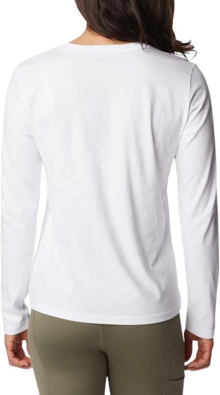 Saphire Point LS Tee - Womens - White 2