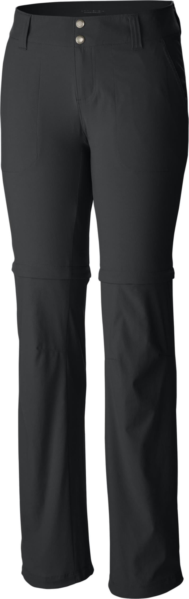 Saturday Trail II Convertible Pants, Long - Womens - Black 1