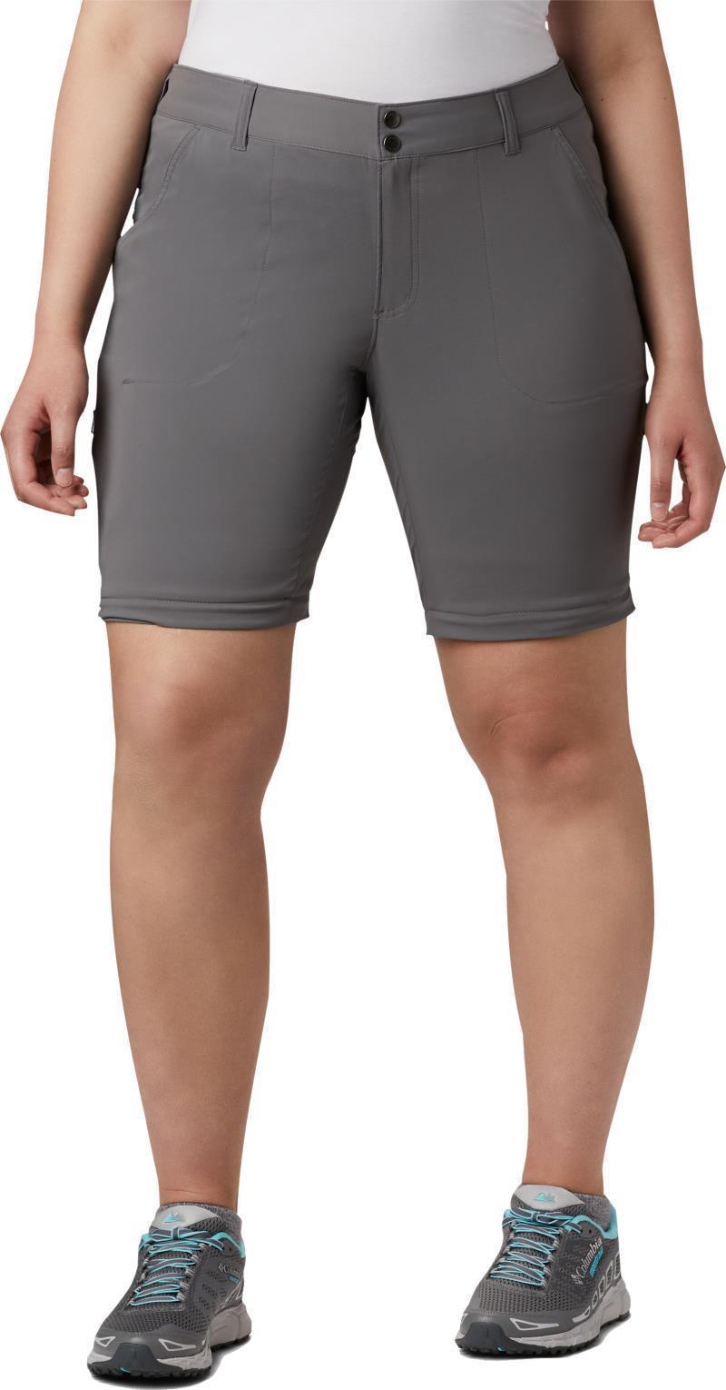 Saturday Trail II Convertible Pants, Reg - Plus - Womens - City Grey 4