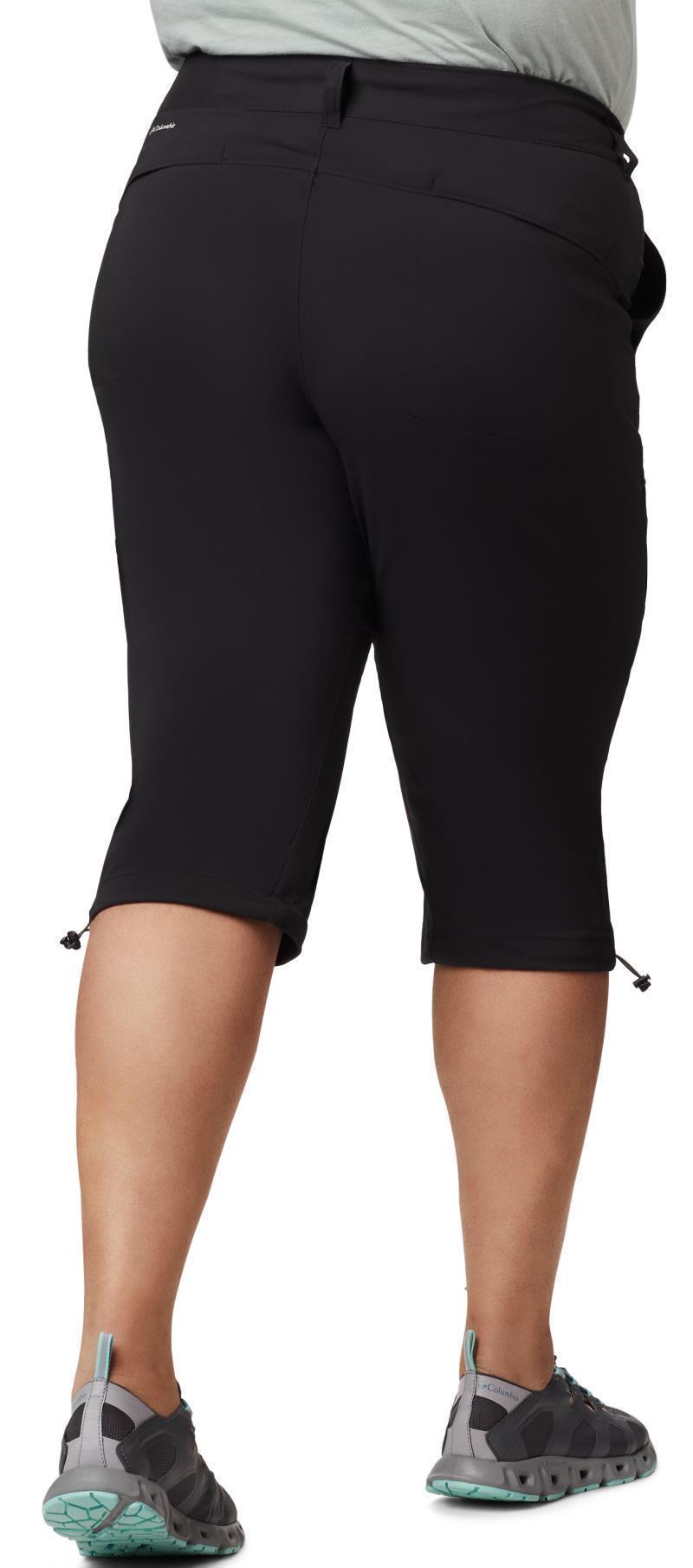Saturday Trail II Knee Pants, 18" Inseam, Extended - Womens - Black 2