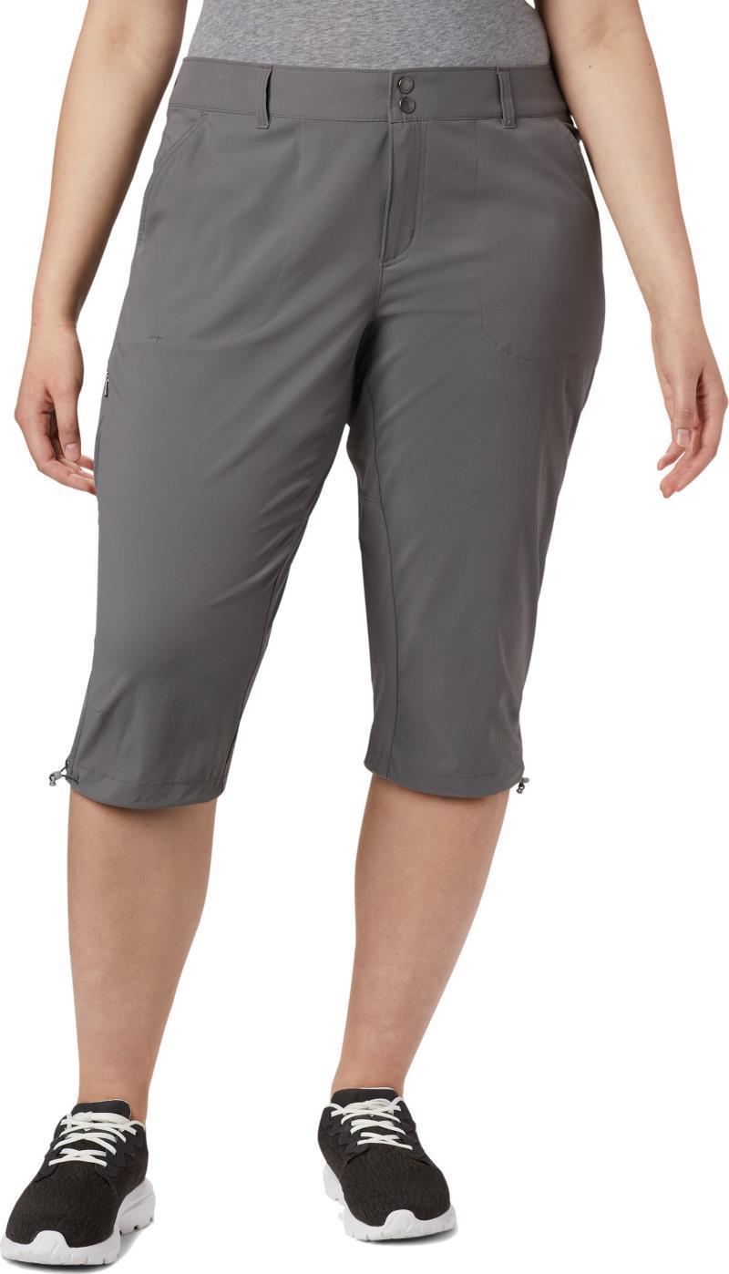 Saturday Trail II Knee Pants, 18" Inseam, Extended - Womens - City Grey 1