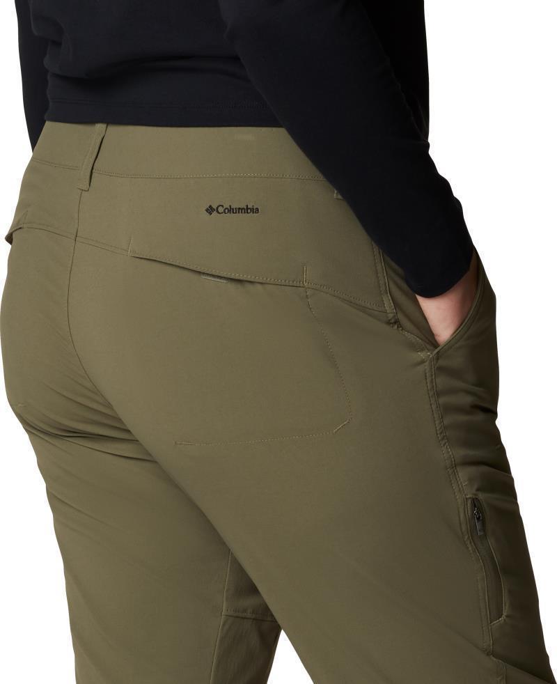 Saturday Trail II Knee Pants, 18" Inseam, Extended - Womens - Stone Green 7