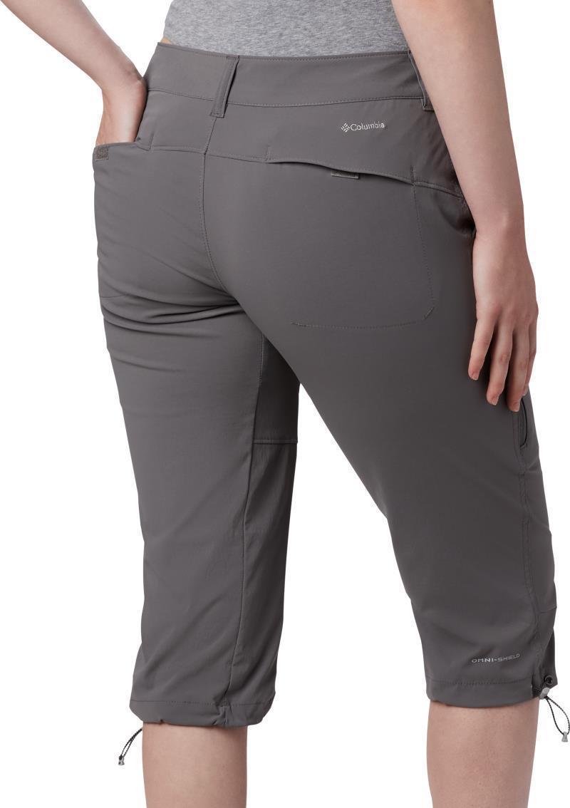 Saturday Trail II Knee Pants, 18" Inseam - Womens - City Grey 4