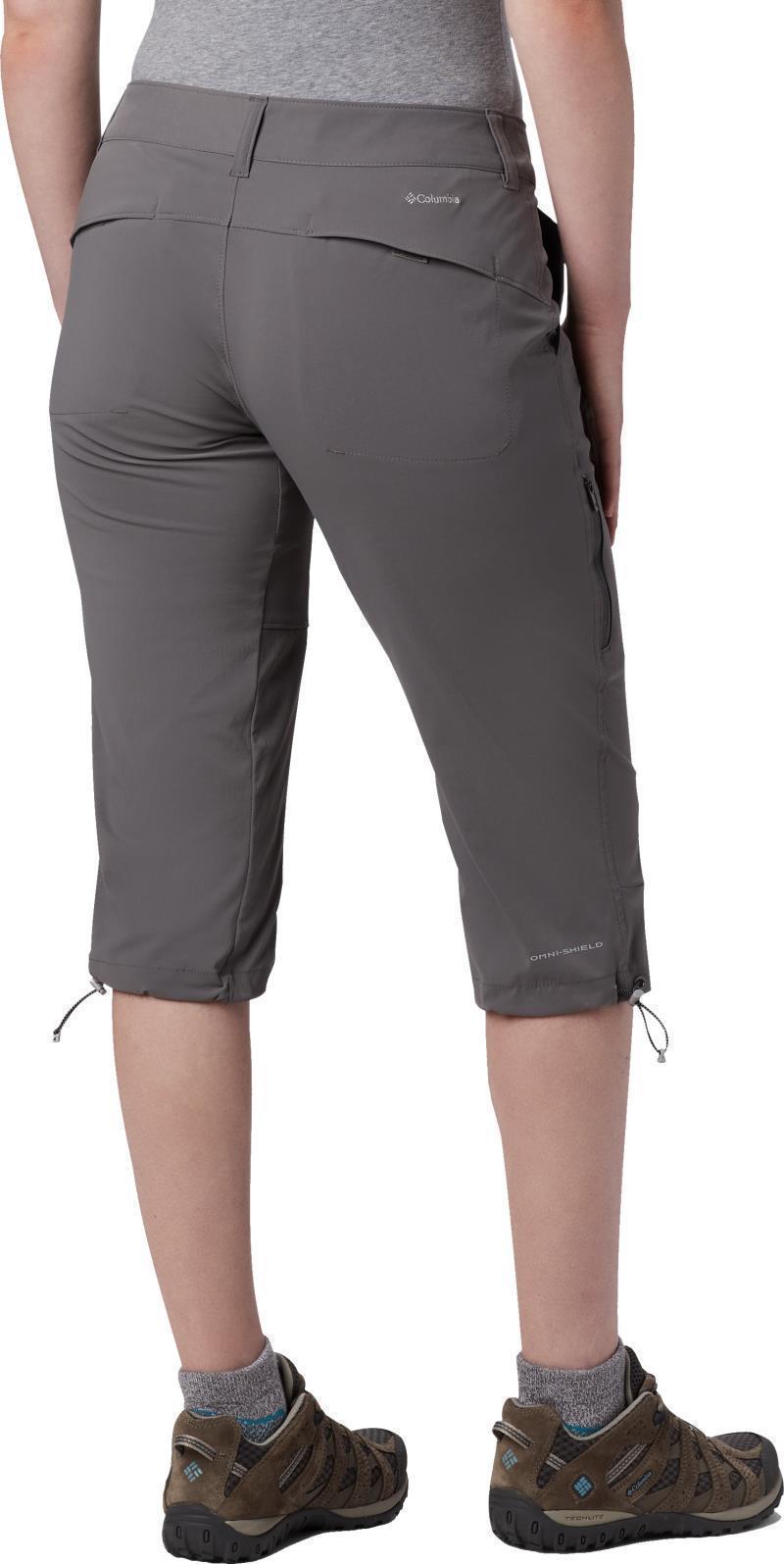 Saturday Trail II Knee Pants, 18" Inseam - Womens - City Grey 2