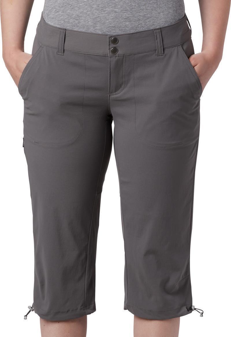 Saturday Trail II Knee Pants, 18" Inseam - Womens - City Grey 3