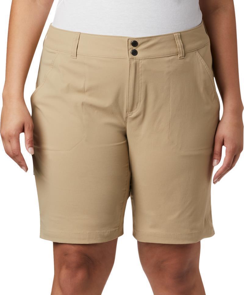 Saturday Trail Long Shorts, 10" Inseam, Extended - Womens - British Tan 1