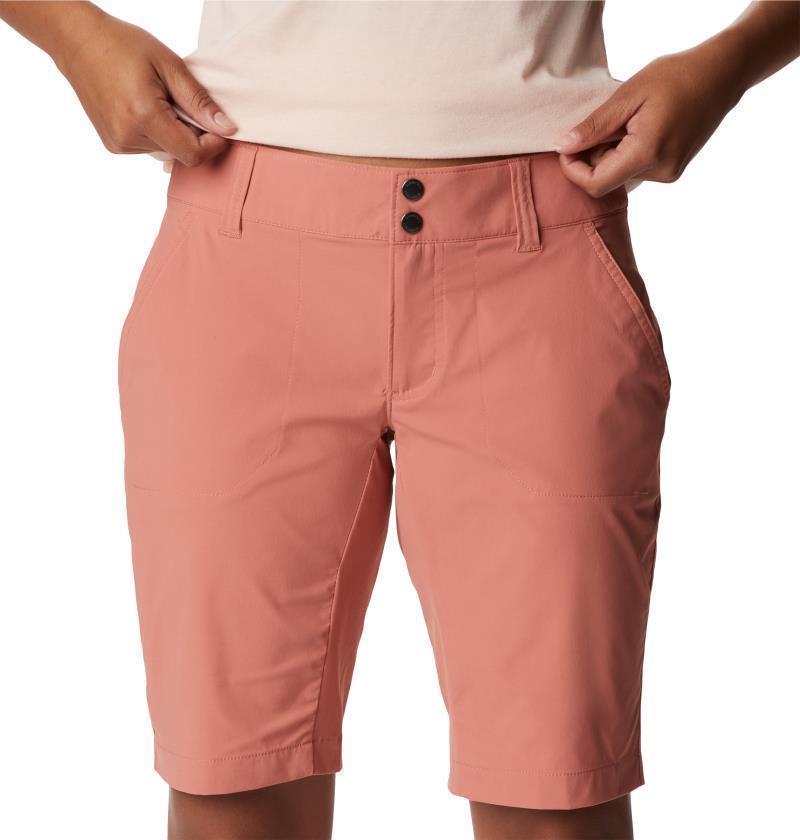 Saturday Trail Long Shorts, 10" Inseam - Womens - Dark Coral 1