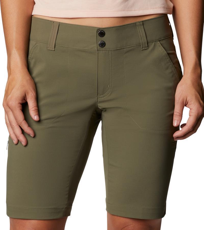 Saturday Trail Long Shorts, 10" Inseam - Womens - Stone Green 4