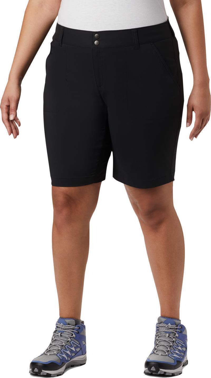 Saturday Trail Long Shorts, 12" Inseam, Extended - Womens - Black 1