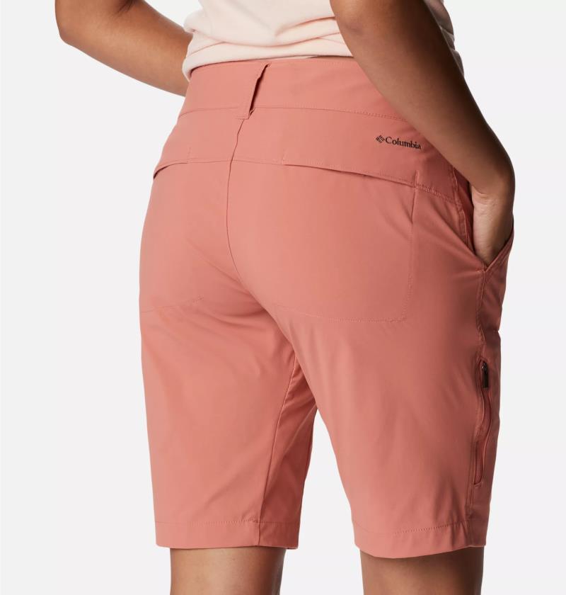 Saturday Trail Long Shorts, 12" Inseam - Womens - Dark Coral 5