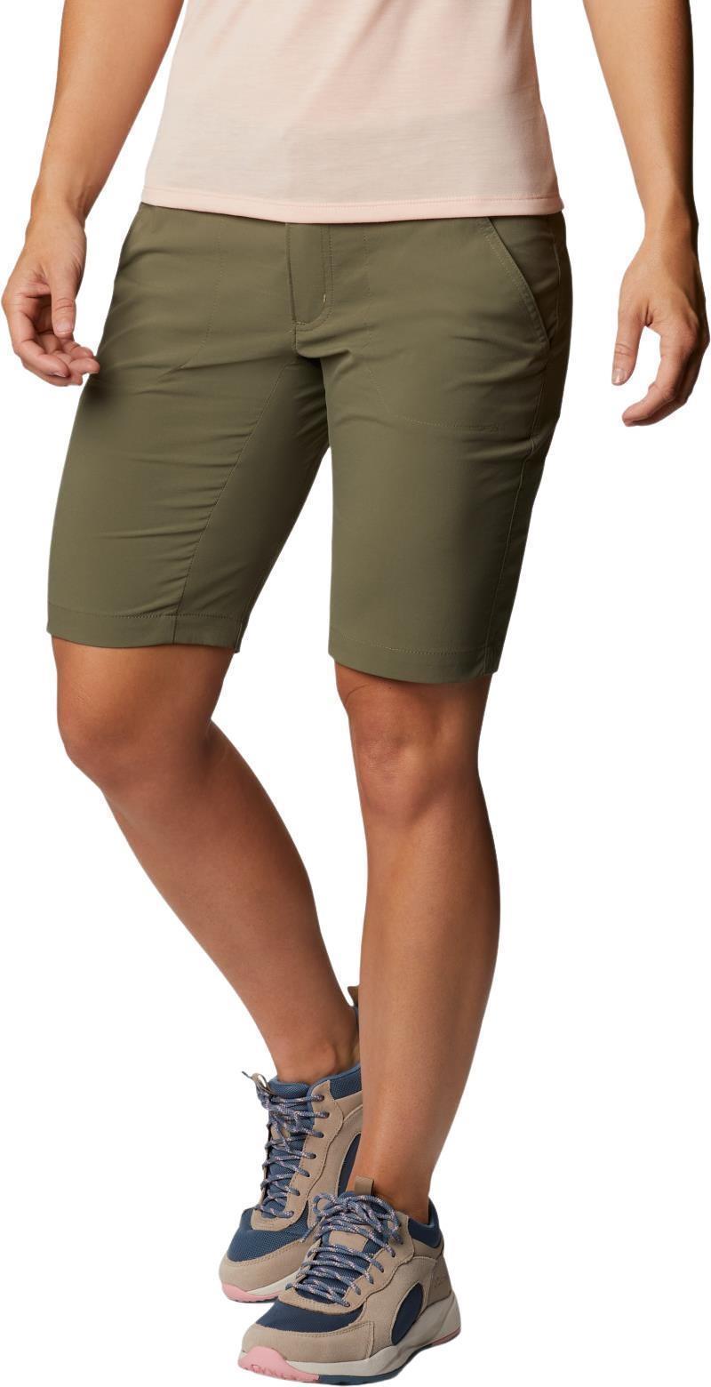 Saturday Trail Long Shorts, 12" Inseam - Womens - Stone Green 2