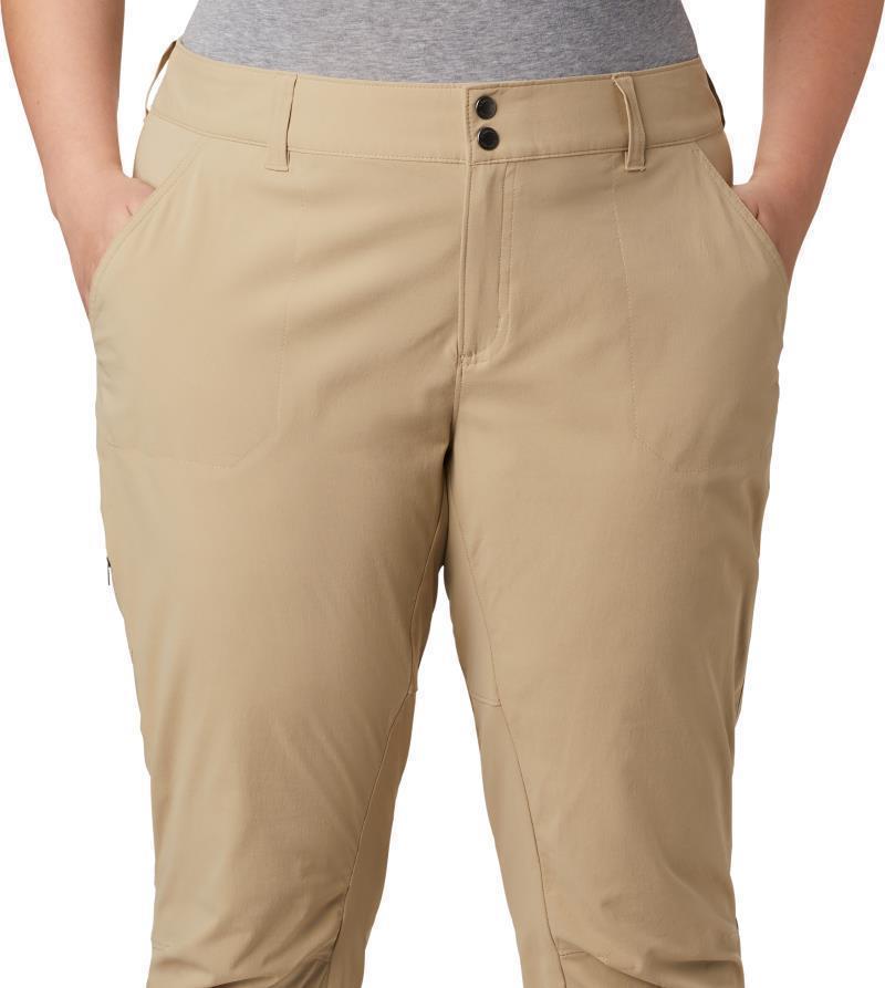Saturday Trail Pants, Long, Extended - Womens - British Tan 5