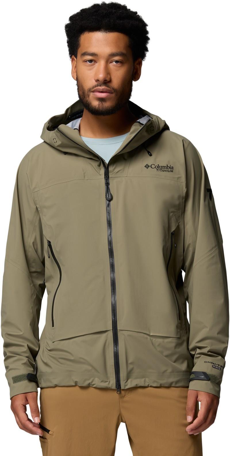 Saudan Pro 3L Shell - Mens - stone green 1