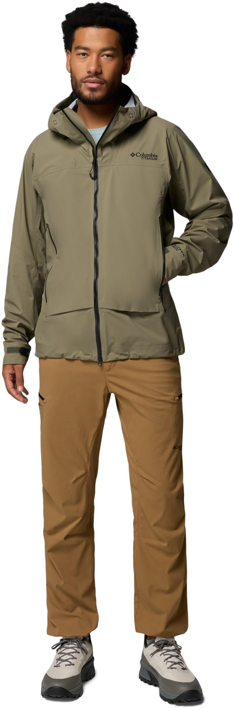 Saudan Pro 3L Shell - Mens - stone green 1