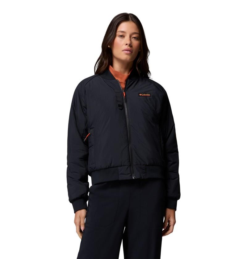 Sauvie Sky Bomber - Womens - black / antique mauve 1