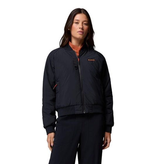 Sauvie Sky Bomber - Womens - black / antique mauve 1