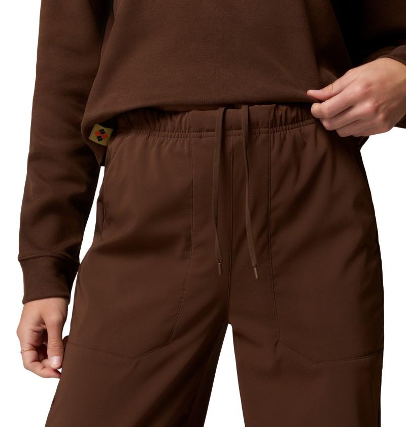 Sauvie Sky Guide Pants, Short - Womens - tobacco 1
