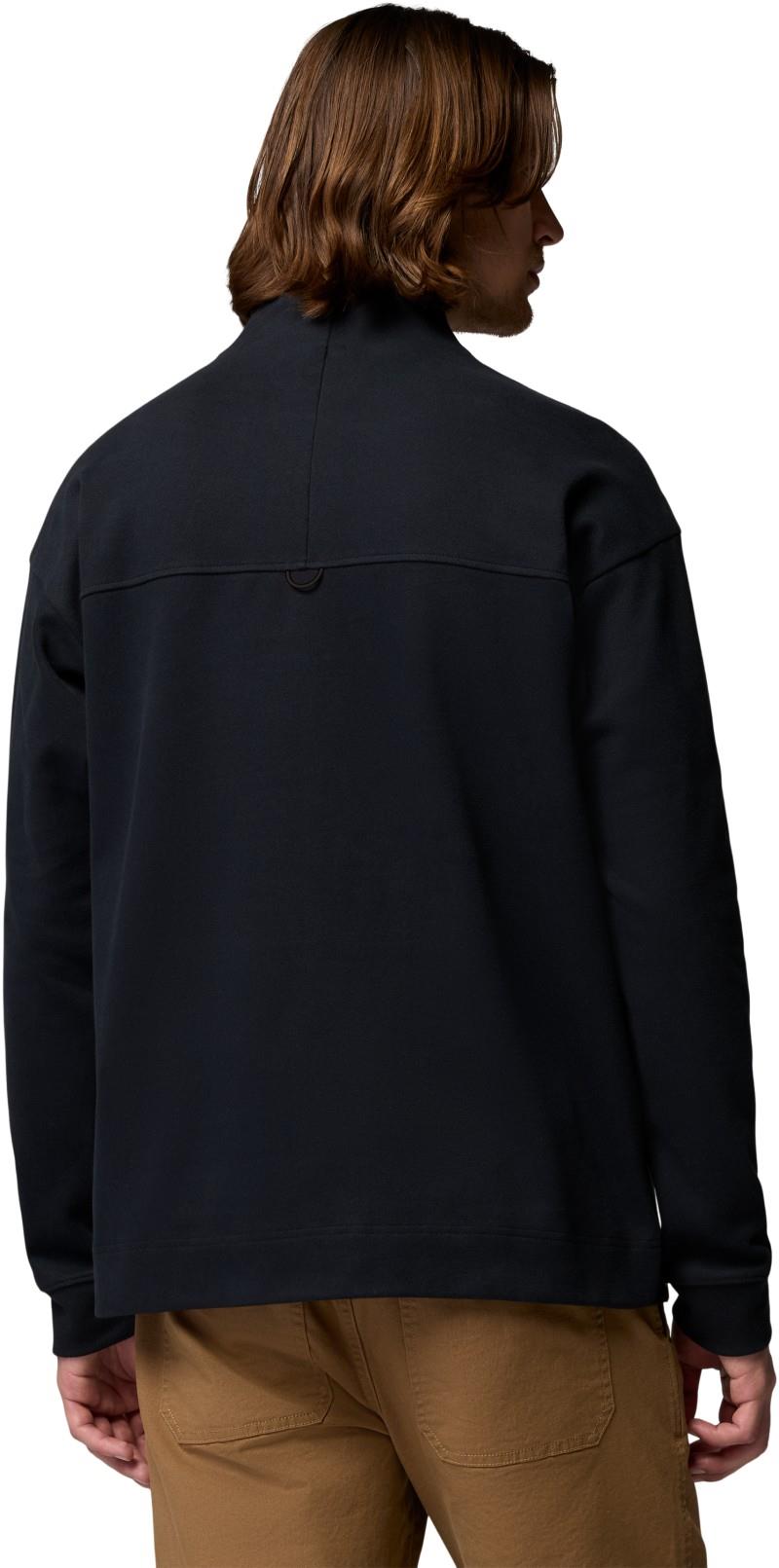 Sauvie Sky Knit 1/4 Zip - Mens - black 1