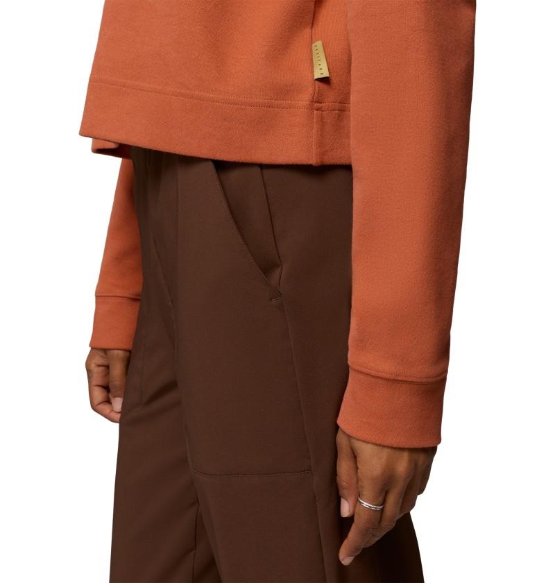 Sauvie Sky Knit Pullover - Womens - teak brown 1